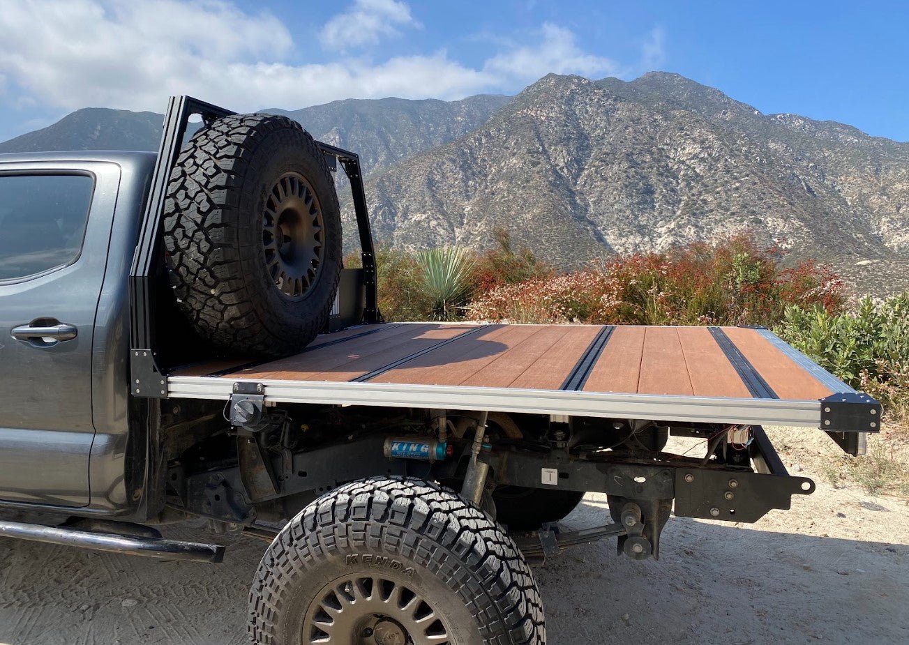 Flatbed with Headboard - Bracket Kit - BigBodyTruckCo
